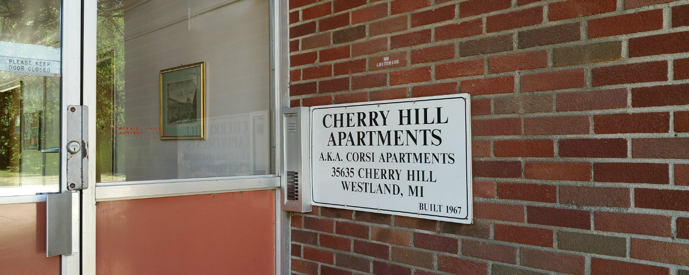 Cherry Hill Apartments Front Door